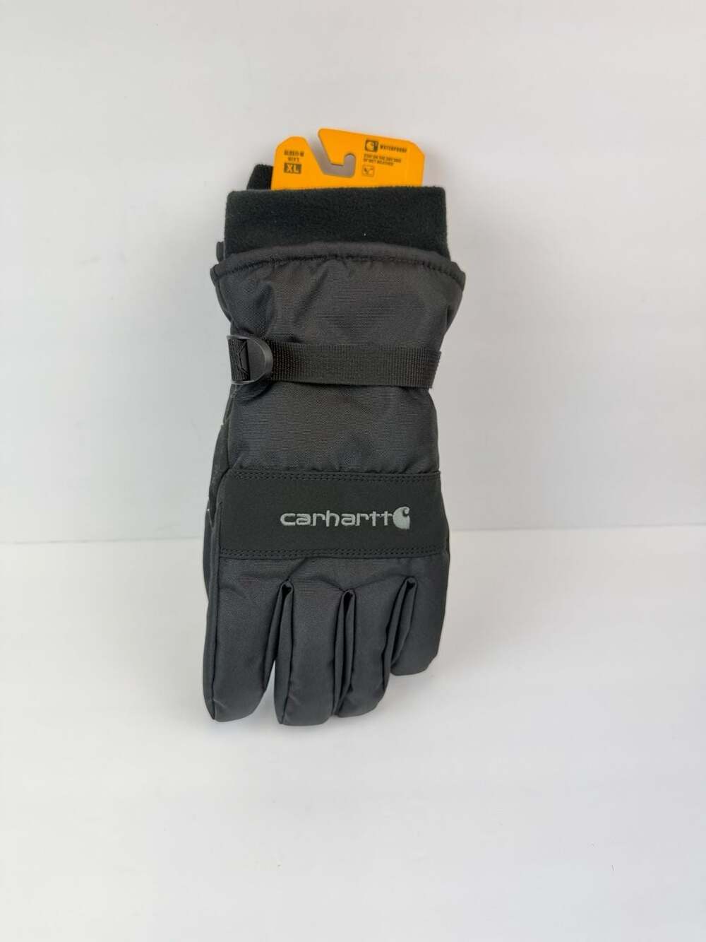 Carhartt Men's Waterproof Insulated Knit Cuff Glove - A511 Size XL Black - Picture 4 of 5
